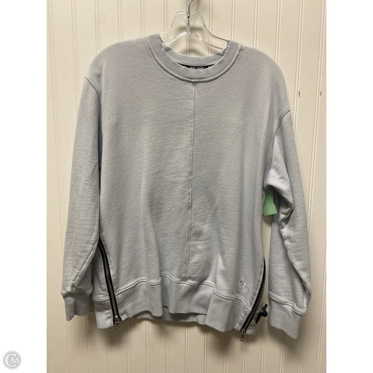 Athletic Top Long Sleeve Crewneck By Dkny In Blue, Size: M