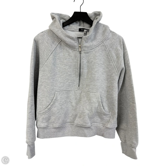 Sweatshirt Hoodie By Cme In Grey, Size: Xl